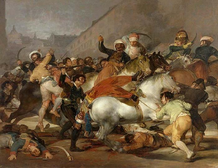 Francisco de Goya The Second of May 1808 or The Charge of the Mamelukes Germany oil painting art